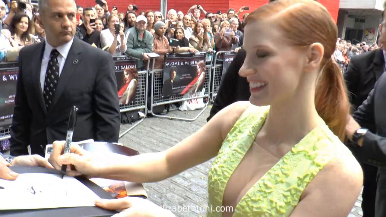 Salome and Wilde Salome - Screening - Jessica Chastain Arrival