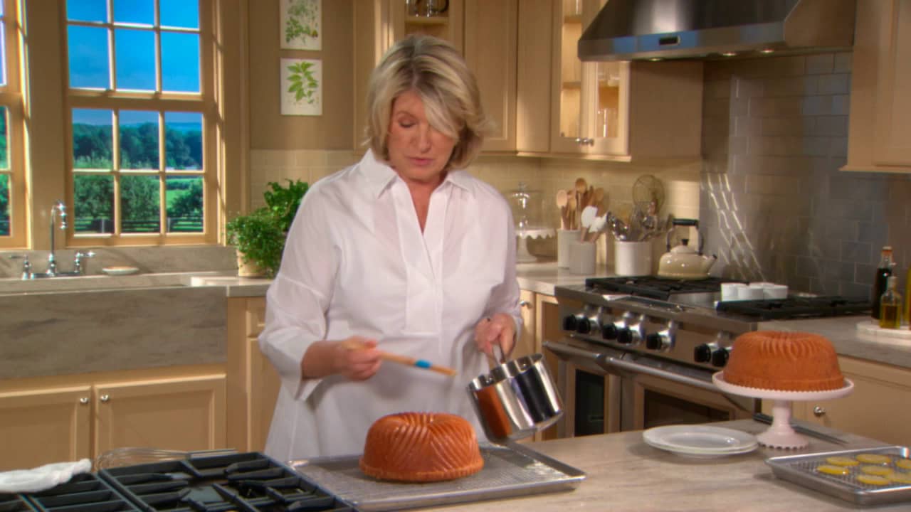 Martha Stewart Lemon Bundt Cake Recipe On Vimeo 9975