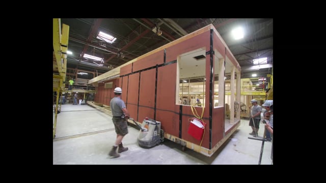 RES4 North Fork Bay House - Moving Down the Factory Line