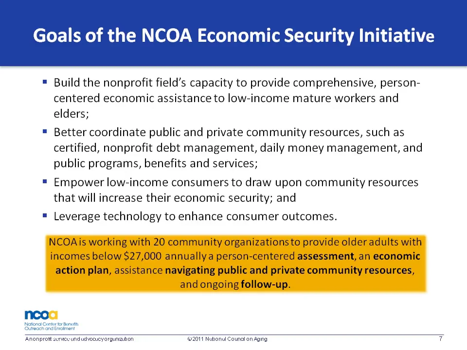 Impact of Isolation on Economic Security of Older on Vimeo