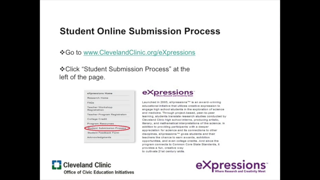 eXpressions™ Workshop 4: How to Submit Creative Interpretations on Vimeo