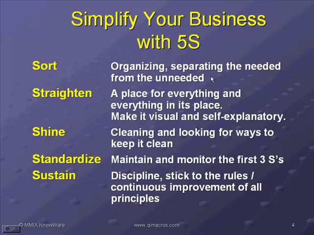 Lean 5S with Hospital Lab Example