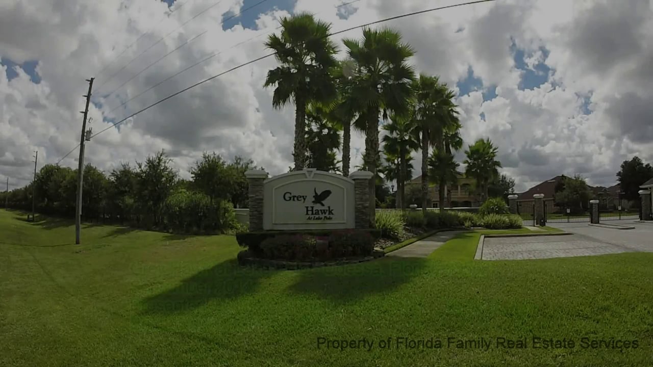 Grey Hawk at Lake Polo. Luxury home community in Odessa, Florida
