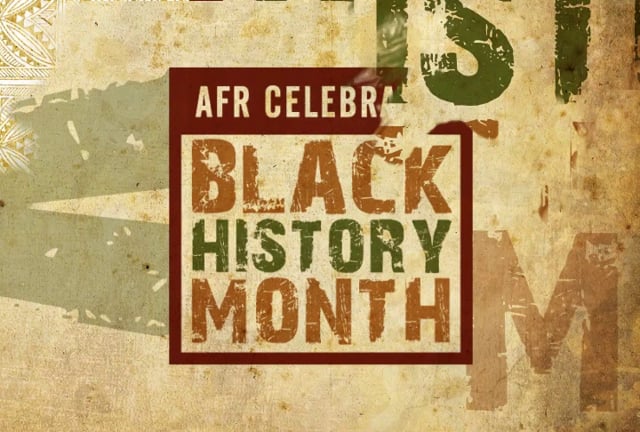 Black History Month show open animation