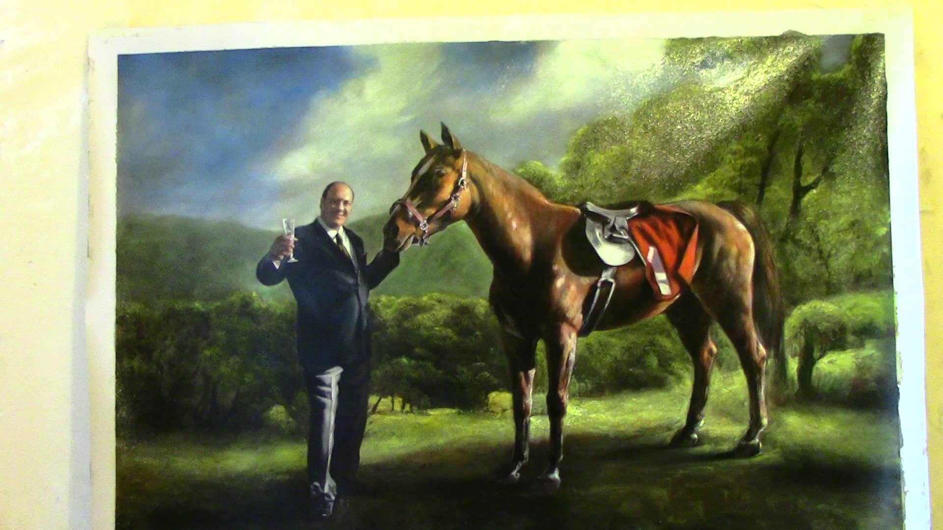 Tony Soprano with Pie O My The Painting on Vimeo