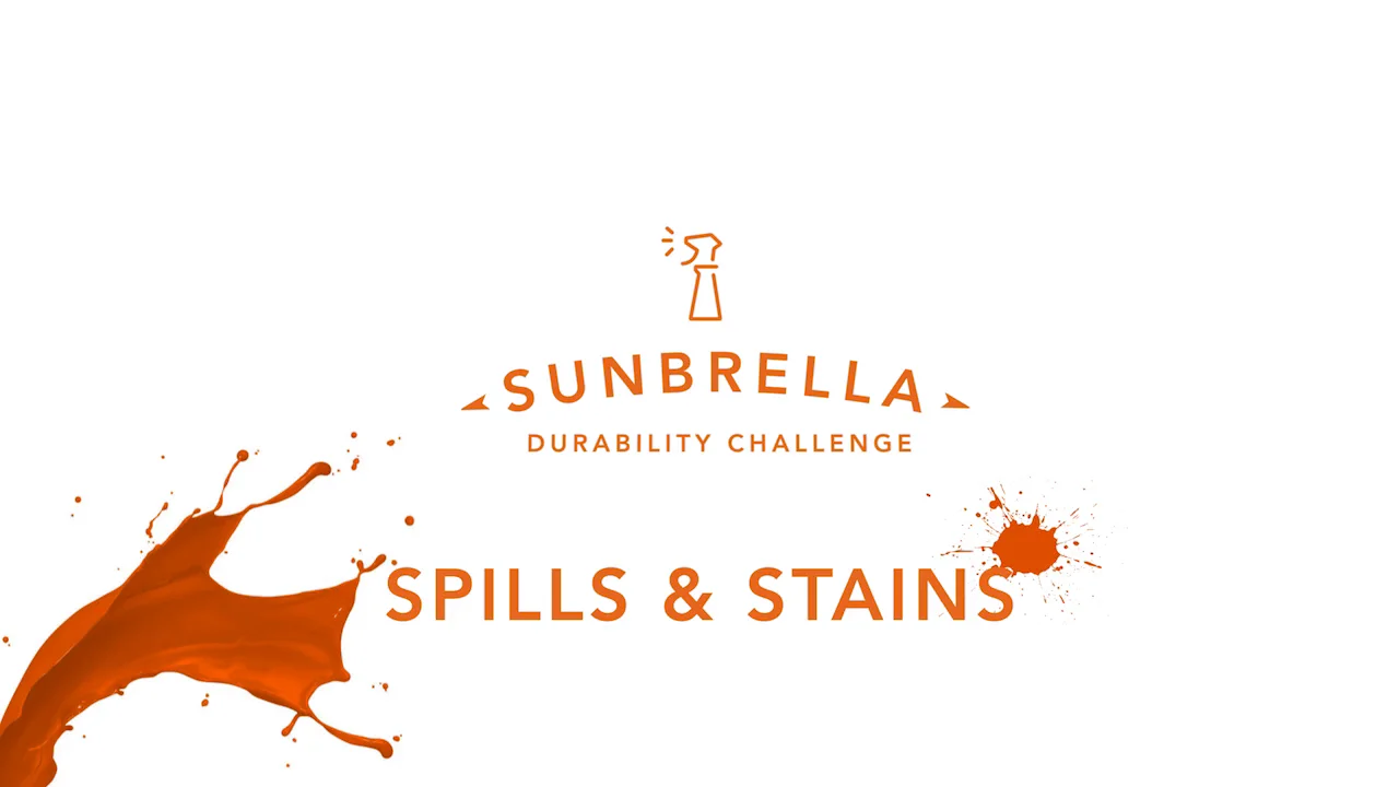 Sunbrella Outdoor Fabrics, Durability Challenge