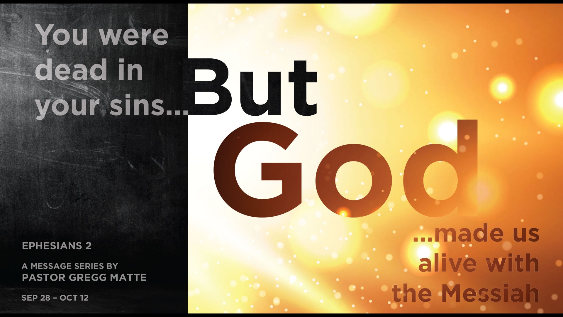 HFBC Message: Part 1: ALIVE! (Ephesians 2:1-5)