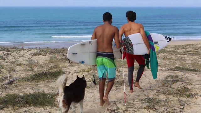 Jeremy & Derek Rabelo in Hossegor from Jeremy Flores