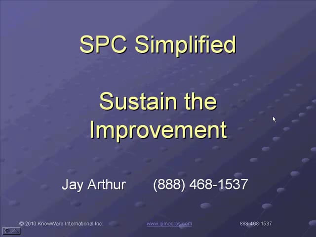 SPC Simplified Introduction