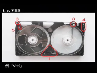 ビデオテープ VHSやDVのビデオテープを一発で消去する方法です、HDDが必要です
