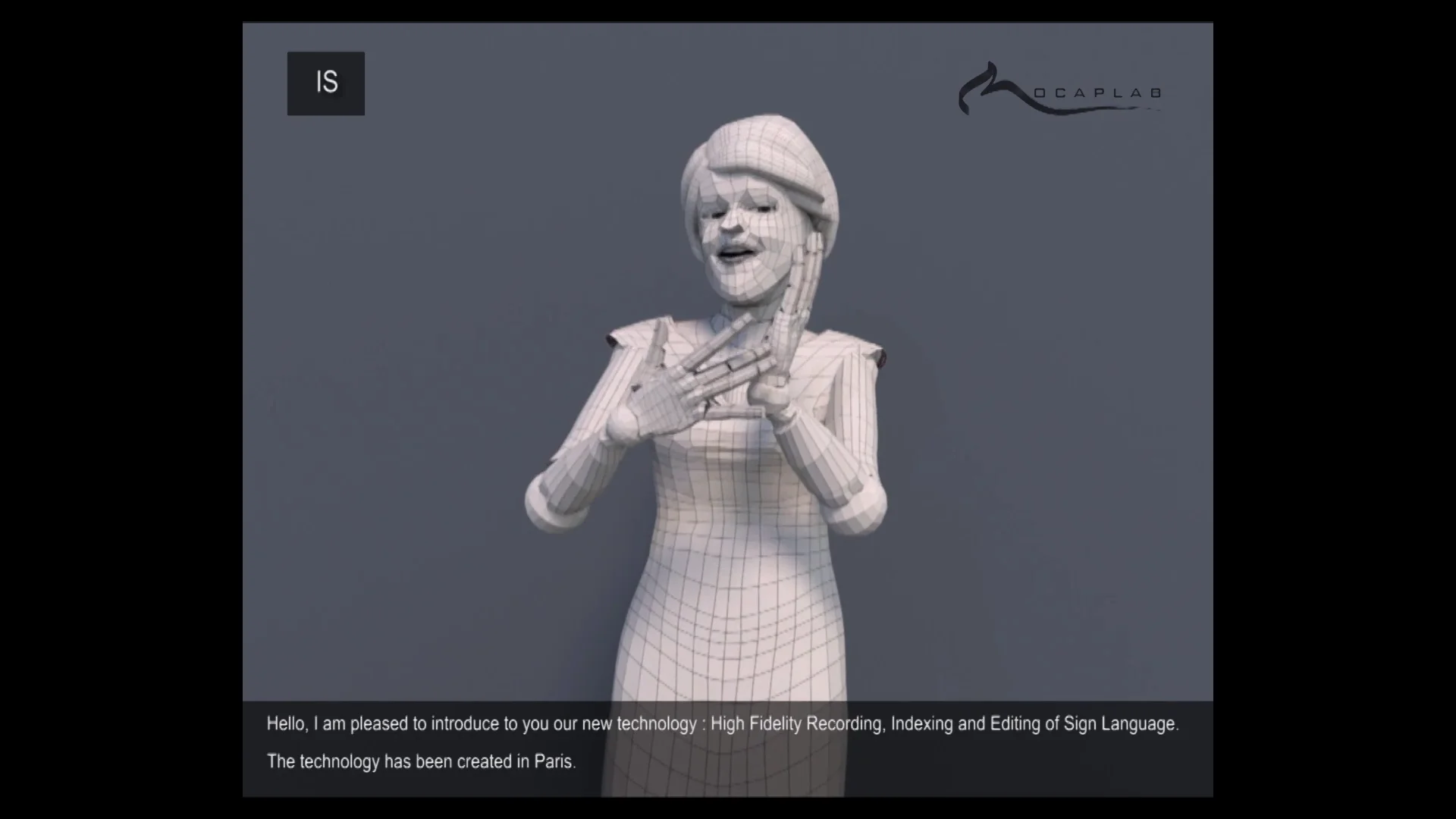 Motion capture : Signing avatars - MocapLab Sign Language Avatar ...