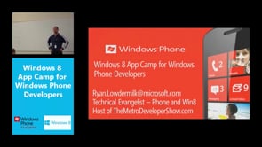 Windows Phone to Windows 8 - Part 1: Windows 8 Platform