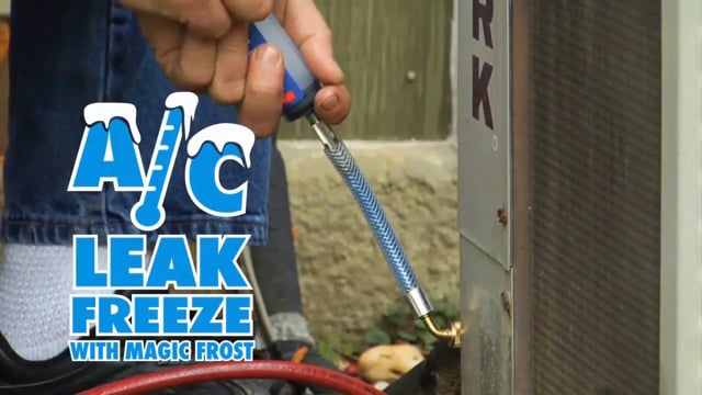 A/C Leak Freeze