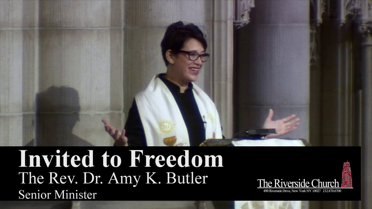 Invited to Freedom - The Rev. Dr. Amy K. Butler on Vimeo