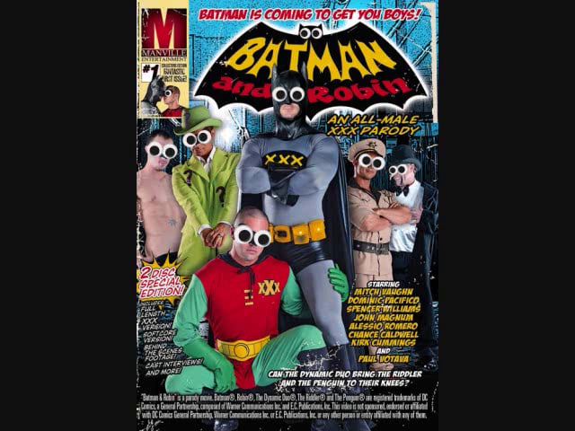 Batman Riddler Gay Porn - Googly Eyes on Gay Porn Box Covers! on Vimeo