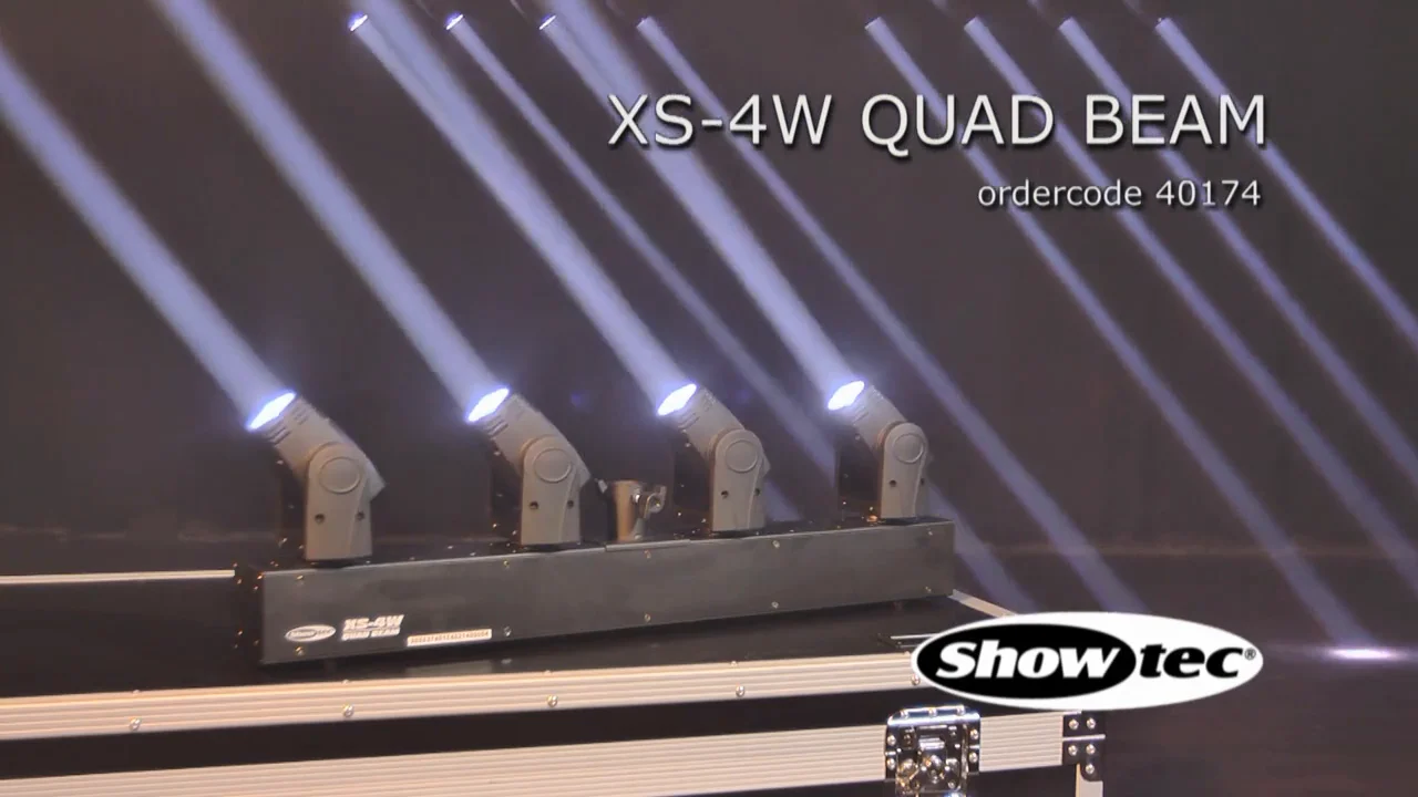 Showtec XS-4W Quad Beam Ordercode: 40174