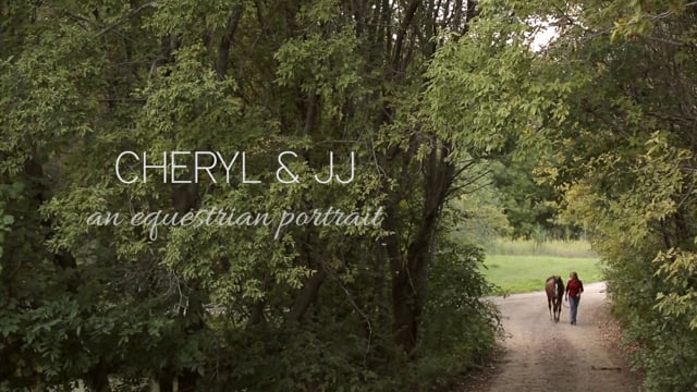 Cheryl & JJ - an equestrian portrait