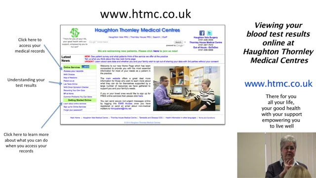Understanding Test Results - Haughton Thornley Medical Centres