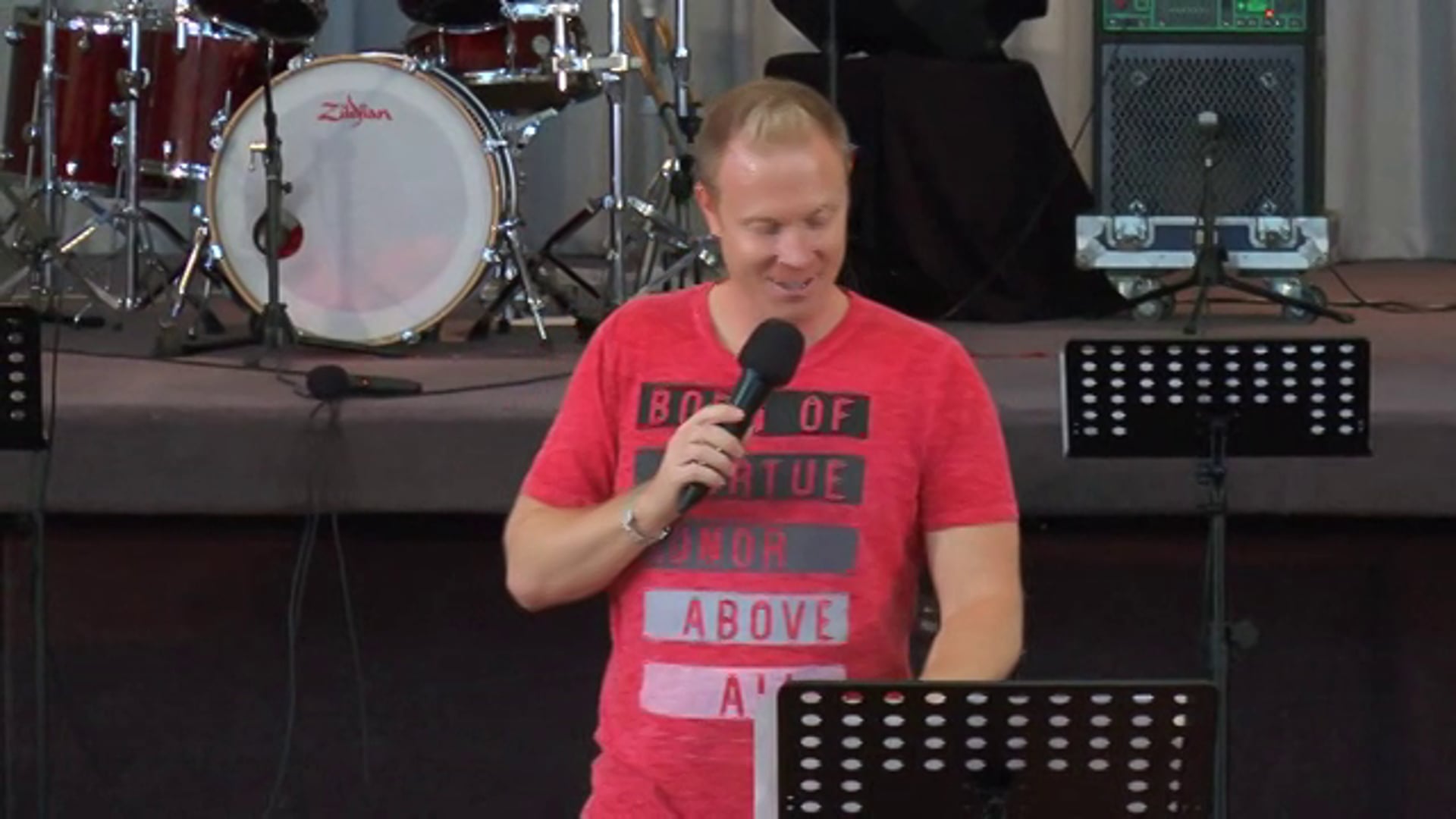 October 12 service with Matt Sorger