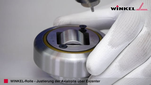 WINKEL Rollen Einstellung & Wartung on Vimeo