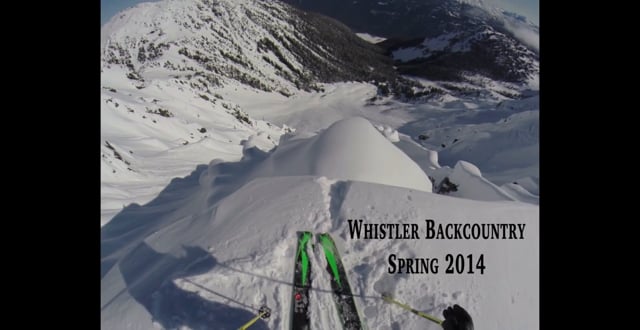 Whistler Backcountry POV Spring 2014 from James Heim