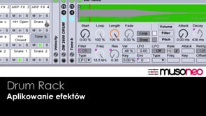 DRUM RACK Aplikowanie efektów