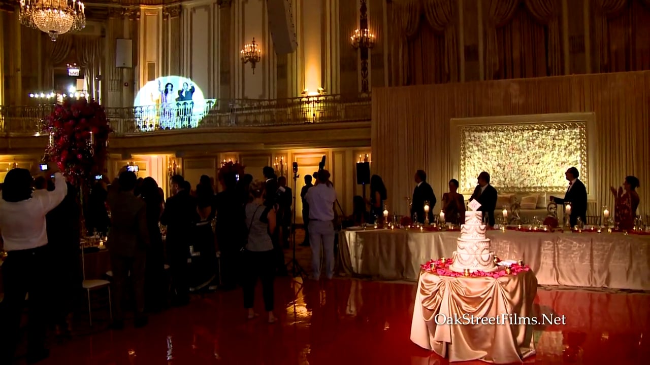 South Asian wedding at Palmer House Hilton Chicago