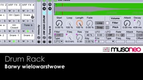 DRUM RACK Barwy wielowarstwowe