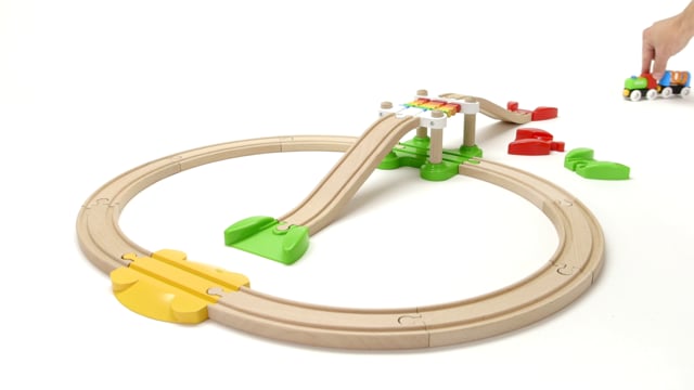 BRIO (ブリオ) レールウェイ マイファースト ビギナーセット 木製