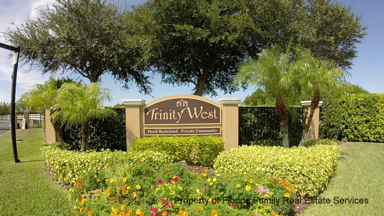 Trinity West Community in Trinity Florida