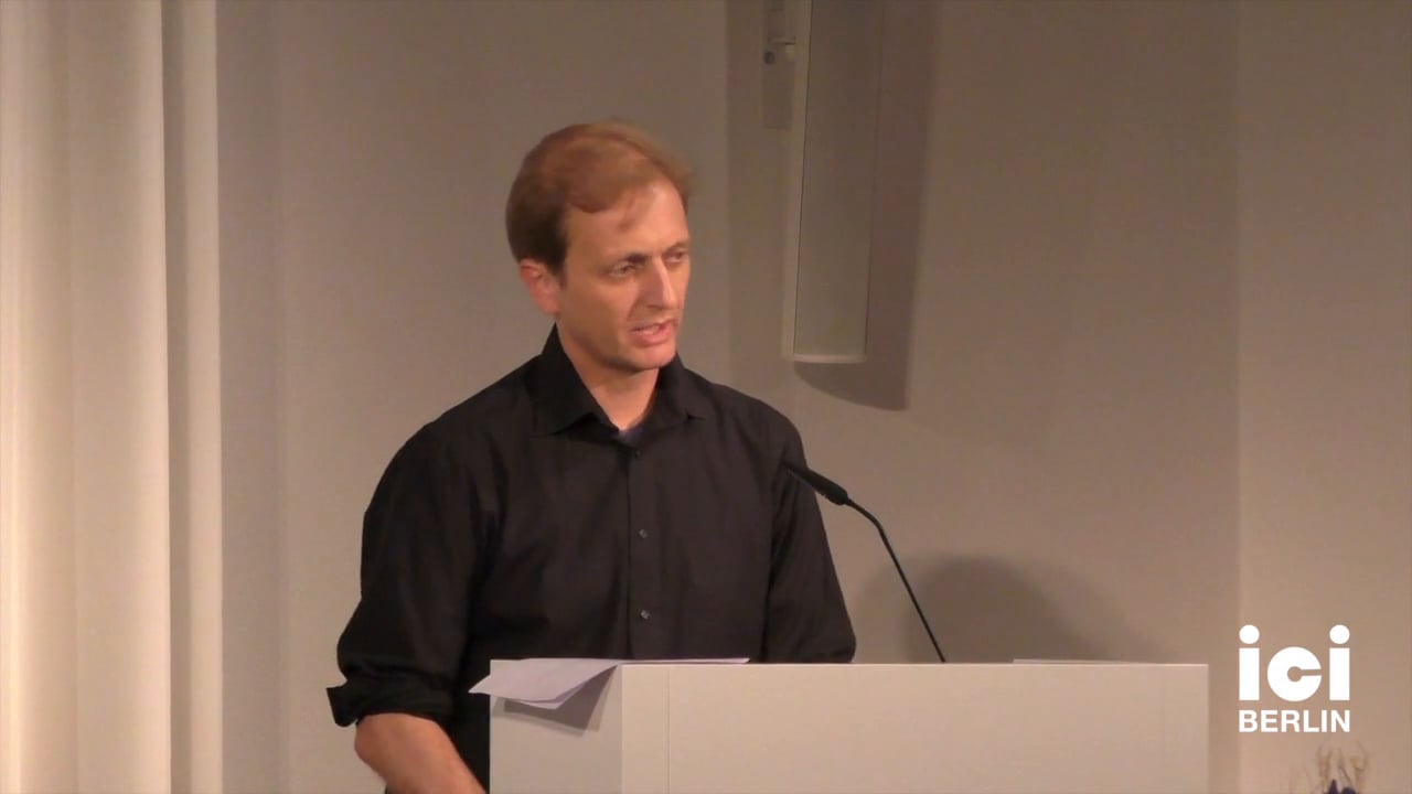 Talk by Arnold Sauter [5]