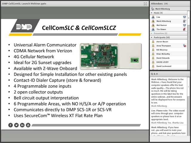 CellCom SL Launch Webinar