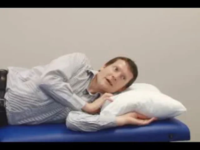 The Original McKenzie Cervical Roll - Support Pillow for Neck and Back Pain  During Sleep 