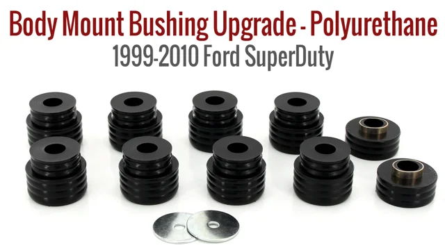 Daystar KF04050BK - Body Mount Bushings Ford SuperDuty