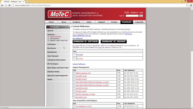 MoTeC M1 Software Tutorial: Downloading and Installing M1 Tune