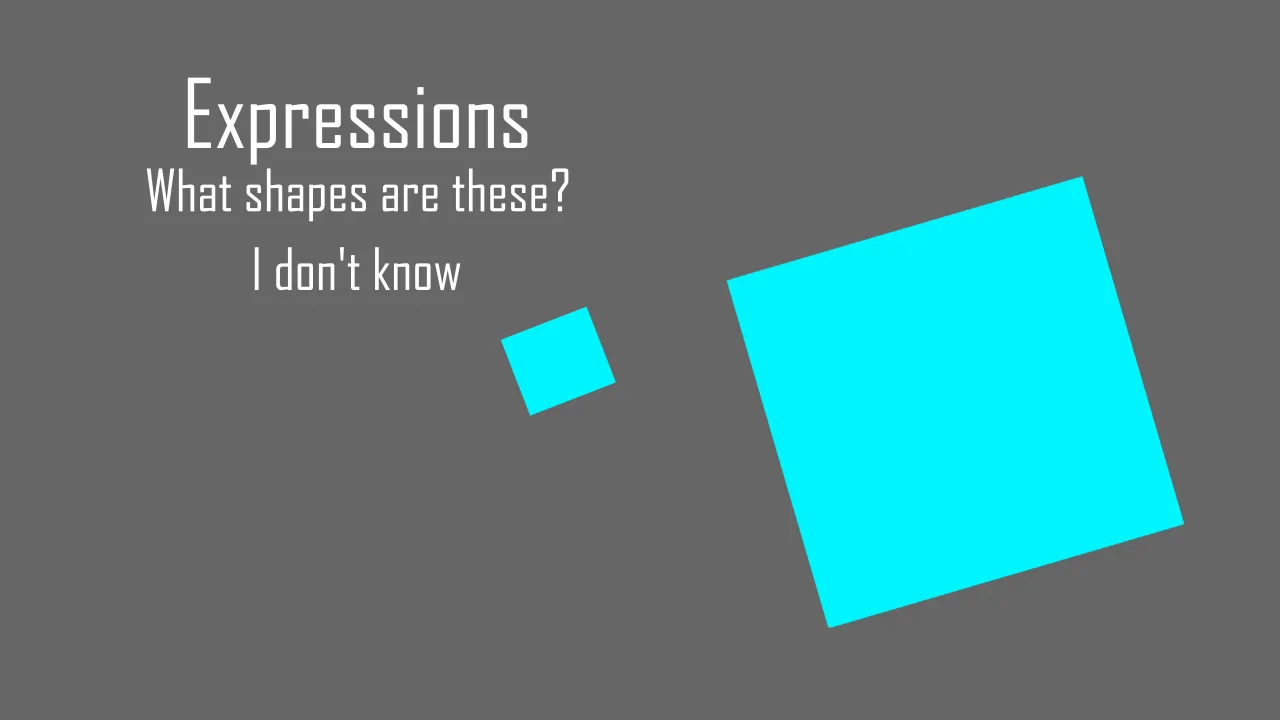 Week 9 - Expressions on Vimeo