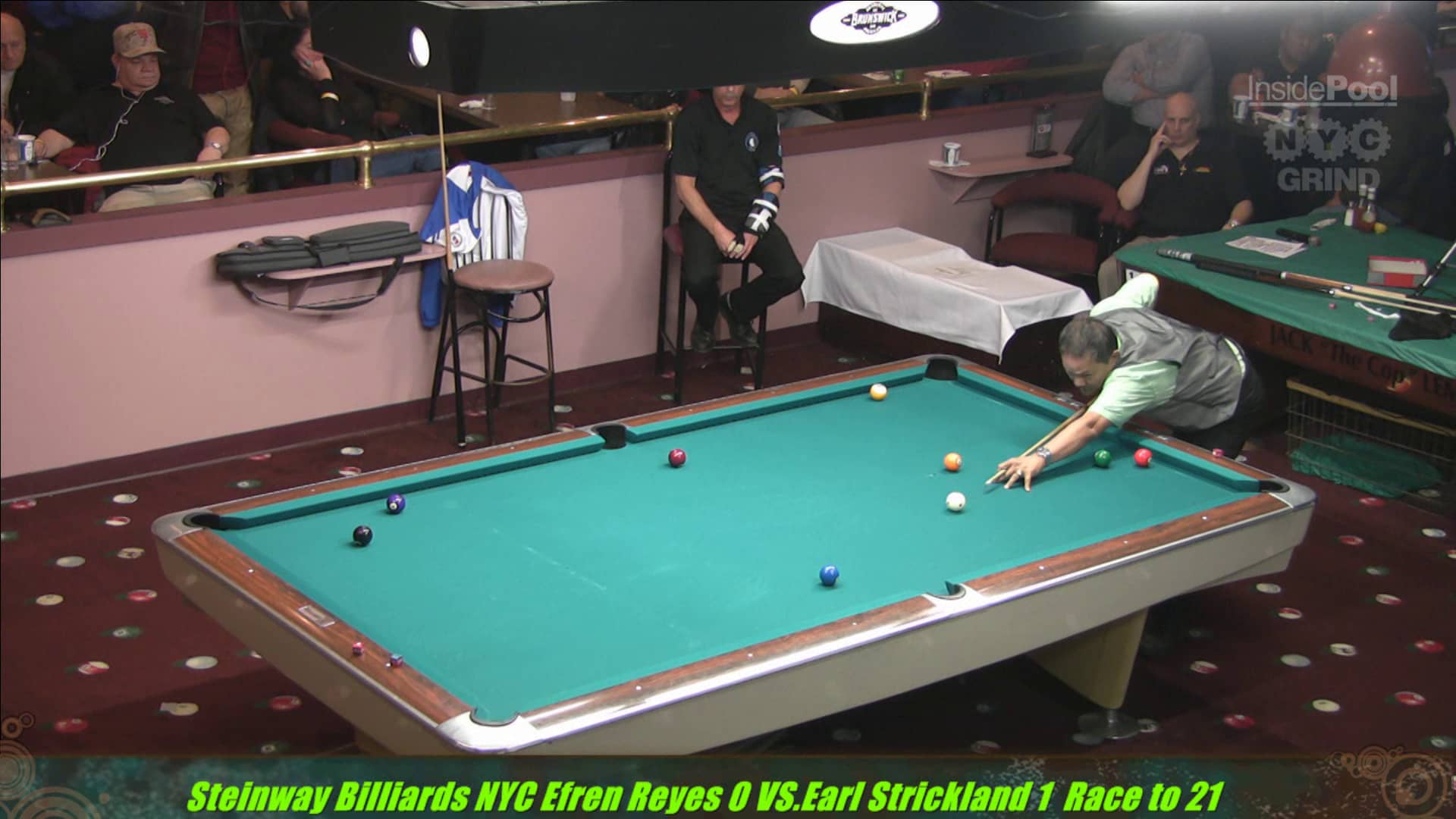 Efren Reyes VS. Earl Strickland The Battle of Legends at Steinway