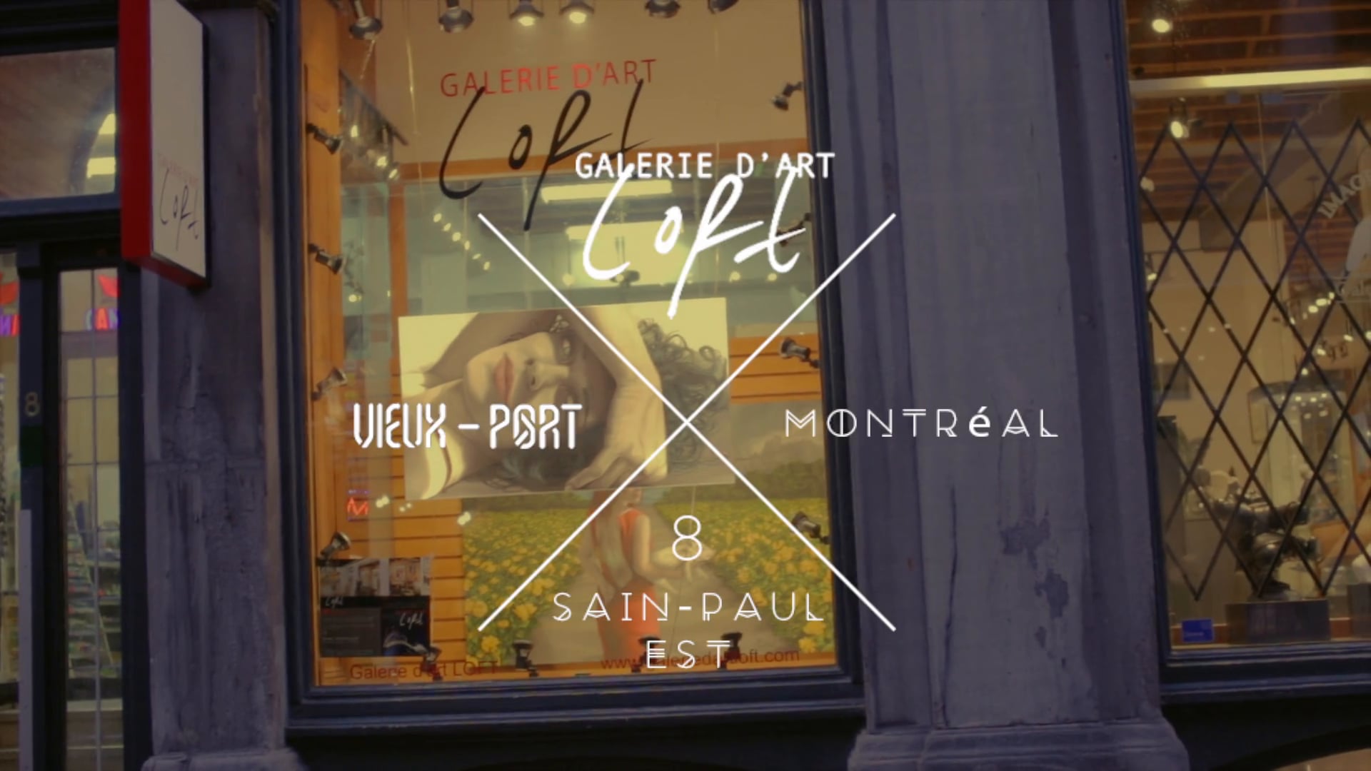 Inauguration Galerie d'art Loft