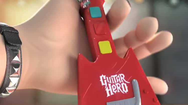 Guitar hero deals cereal toy