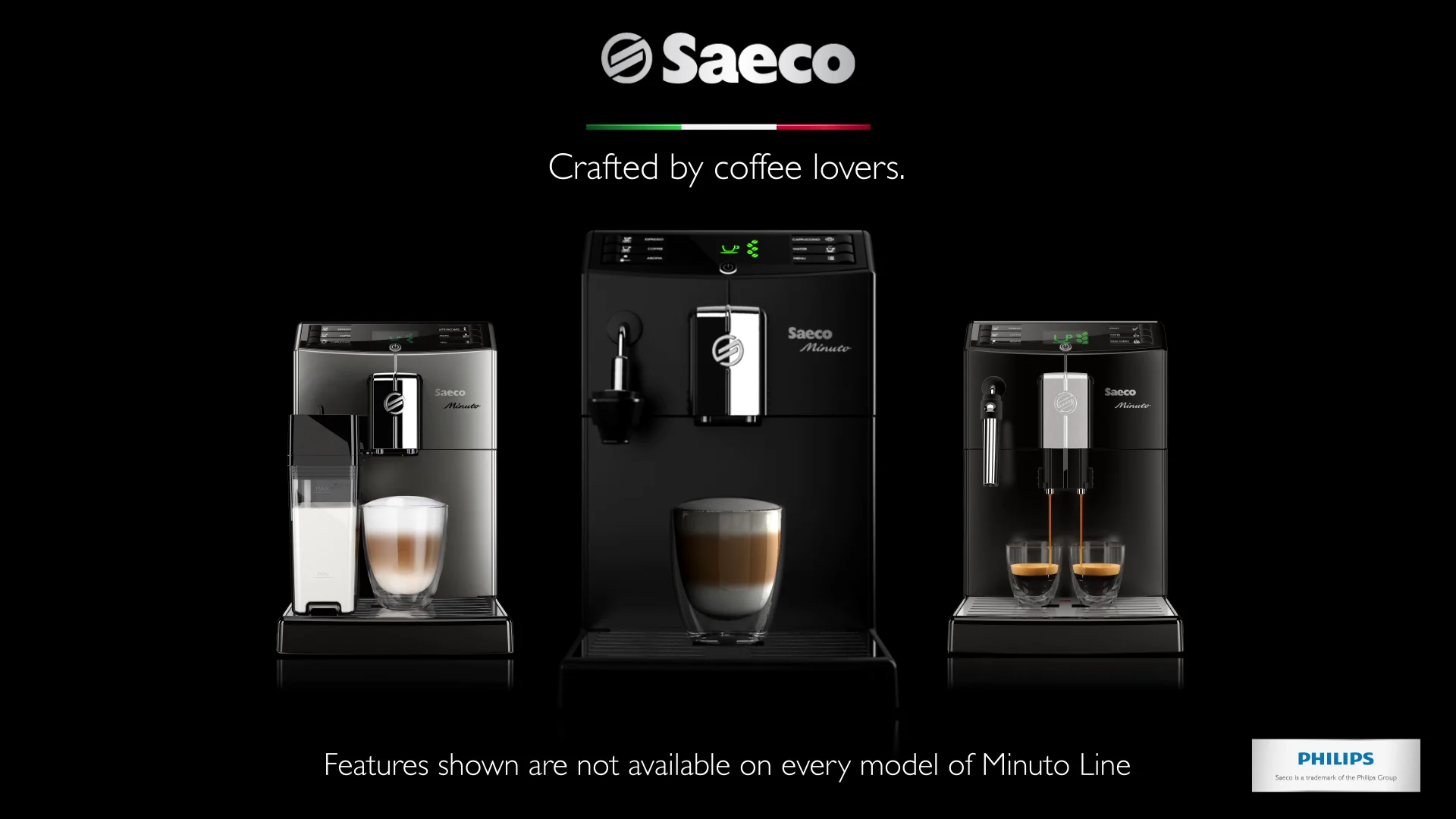 Saeco minuto hotsell coffee machine