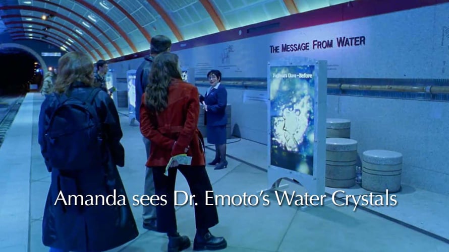 Dr. Emoto's Water Crystal Scene from What the BLEEP Do We