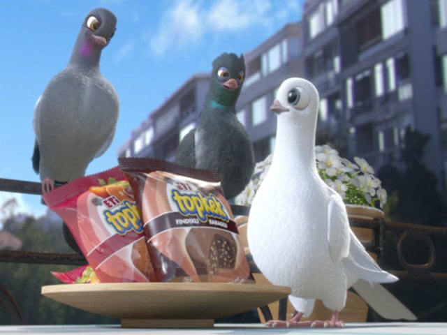 topkek güvercinleri - 3d animated tv commercial