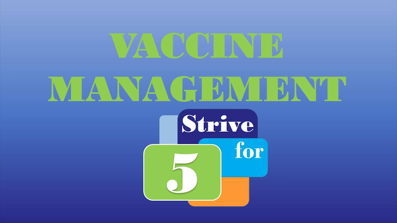 How to pack a Vaccine Cooler using ‘Strive for 5 guidelines’ on Vimeo