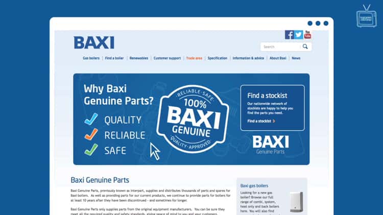 Baxi - Preparing the System for the Boiler on Vimeo