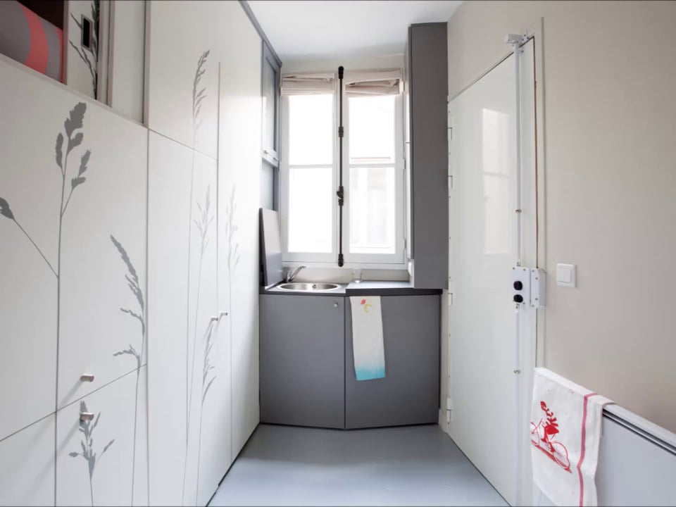 Liten leilighet i Paris (kun 8 kvm)