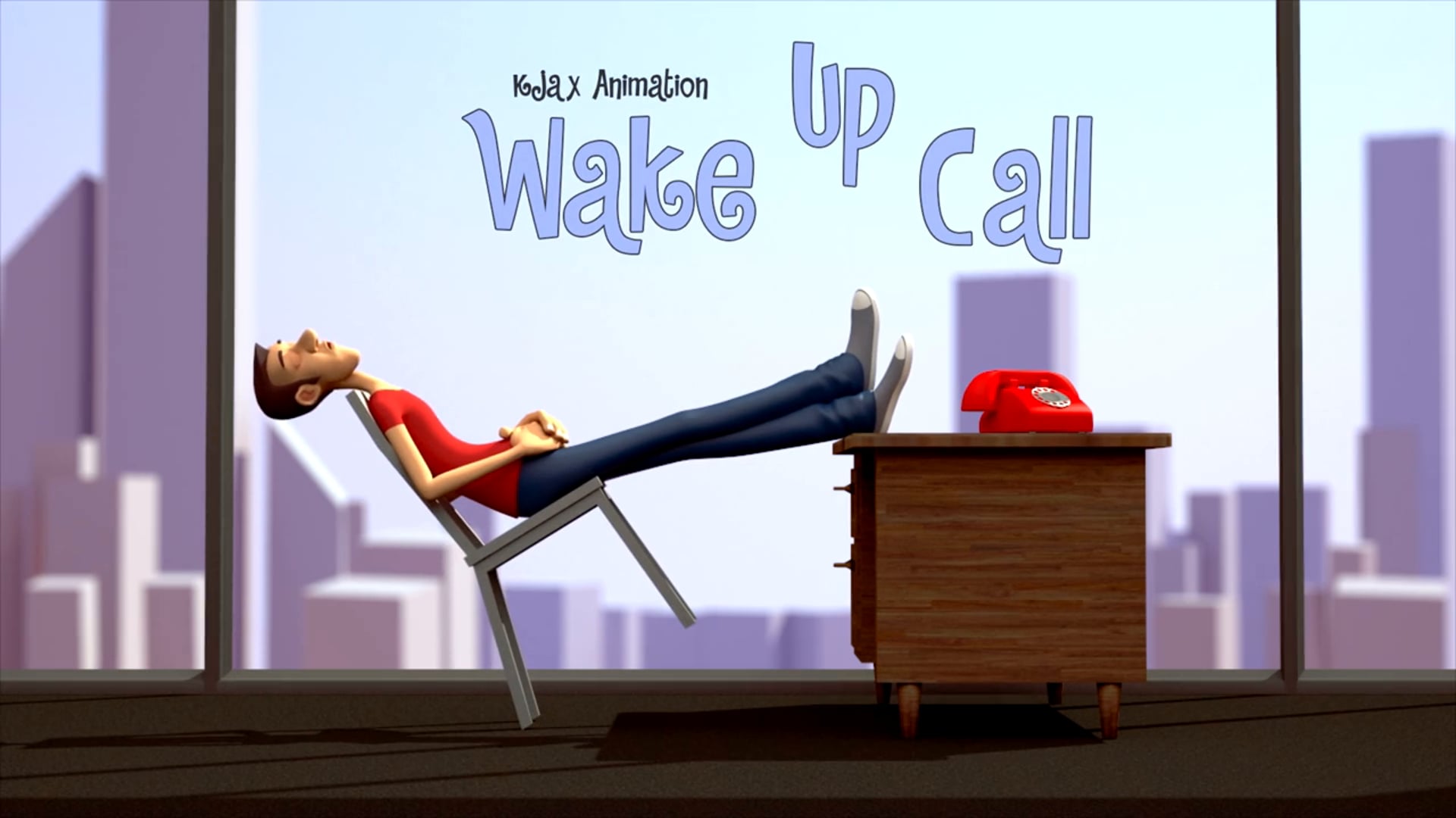 Call animation. Calling animation. Короткометражный мультик про депрессию. Wake up 3д анимация. Короткометражный мультик в программе здоровый образ жизни.