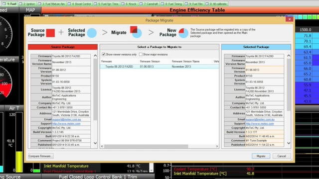 MoTeC M1 Software Tutorial: Upgrading Firmware