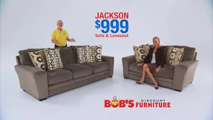 Bobs furniture online loveseat