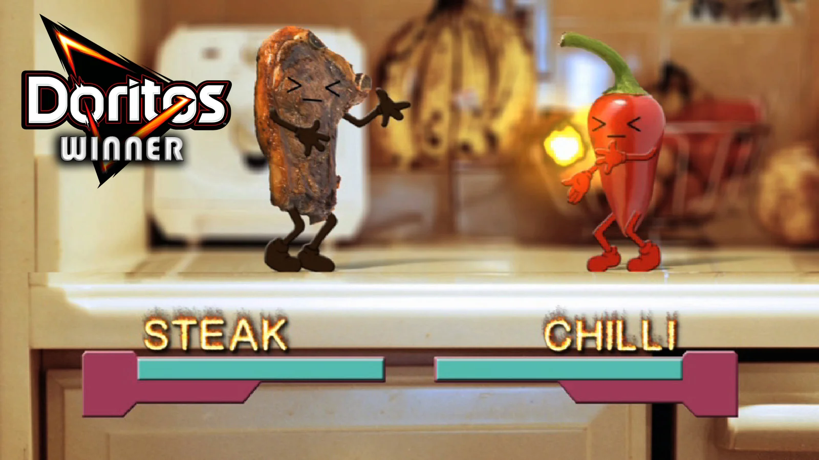 "Steak vs Chilli" Doritos TV Commercial 15 Seconds of Flavour winner