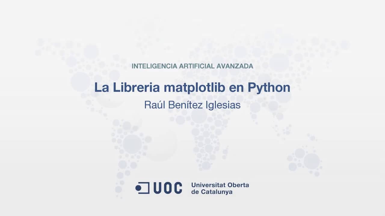 La librería matplotLib en Python on Vimeo